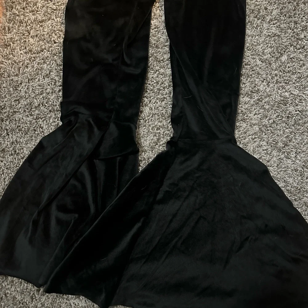 Spirit Halloween Adult Cat in the Hat Bell Bottom Jumpsuit Costume Dr. Seuss SzM - Picture 7 of 9